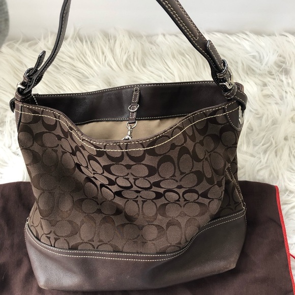 Coach Handbags - Coach leather hobo bag